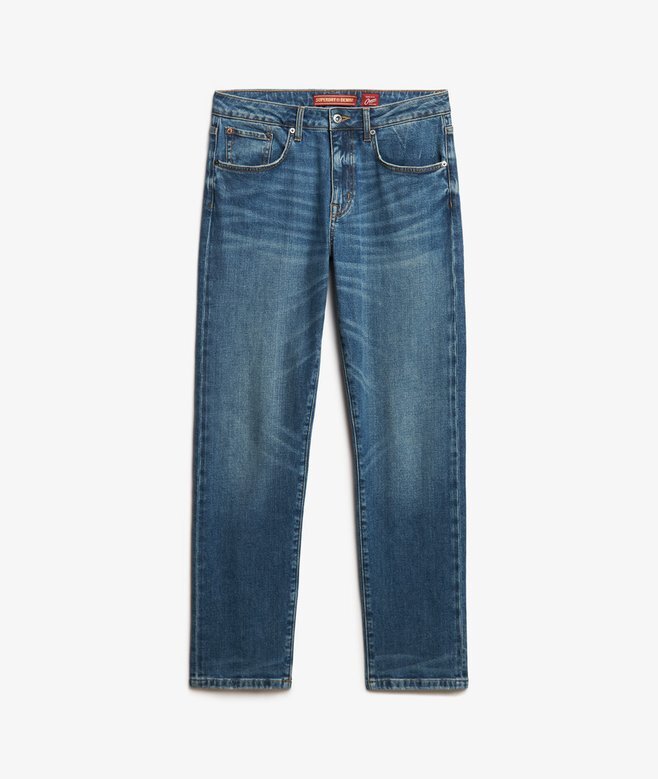 Organic Cotton Vintage Slim Straight Jeans Organic Cotton Vintage Slim Straight Jeans