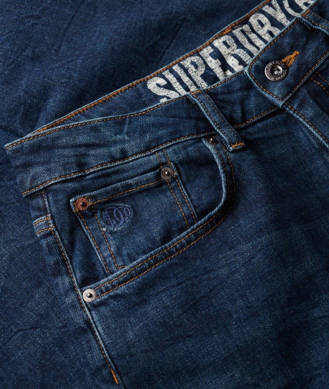 Organic Cotton Vintage Slim Straight Jeans Organic Cotton Vintage Slim Straight Jeans