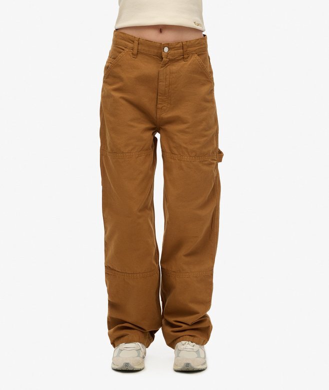 Organic Cotton Vintage Wide Carpenter Pants Organic Cotton Vintage Wide Carpenter Pants