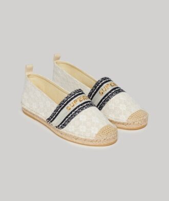Płócienne espadryle z nakładką Płócienne espadryle z nakładką