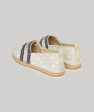 Płócienne espadryle z nakładką Płócienne espadryle z nakładką