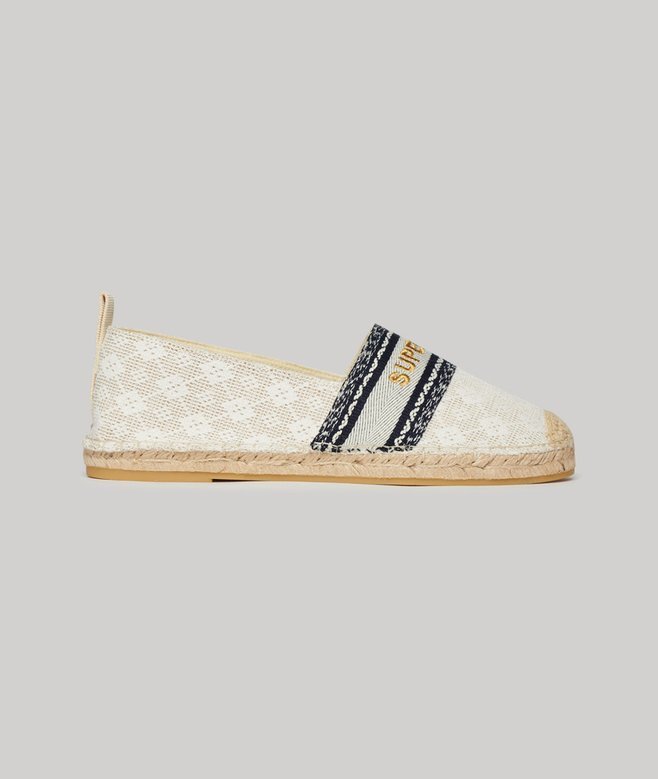 Płócienne espadryle z nakładką Płócienne espadryle z nakładką