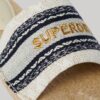 Płócienne klapki z nakładką w stylu espadryli
