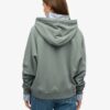 Podstawowa bluza z kapturem, oversize, raglan, z zamkiem i logo Podstawowa bluza z kapturem, oversize, raglan, z zamkiem i logo
