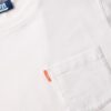 Podstawowa koszulka z kieszenią w stylu „washed”