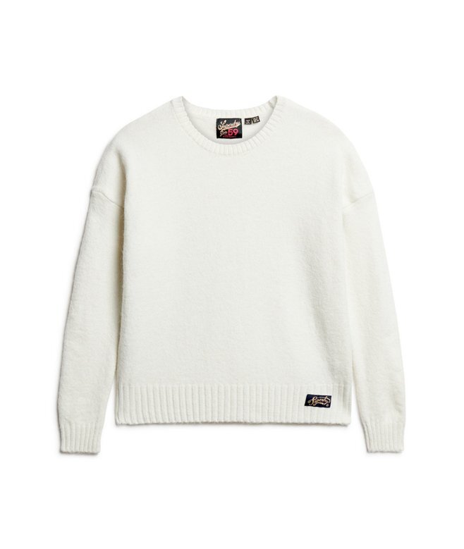 Podstawowy sweter z okrągłym dekoltem Podstawowy sweter z okrągłym dekoltem