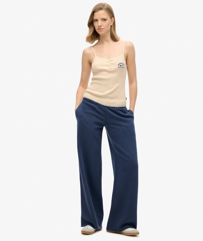 Proste spodnie dresowe w stylu Vintage Proste spodnie dresowe w stylu Vintage
