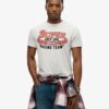 Przerobiony klasyczny T-shirt z nadrukiem