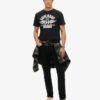 Przerobiony klasyczny T-shirt z nadrukiem
