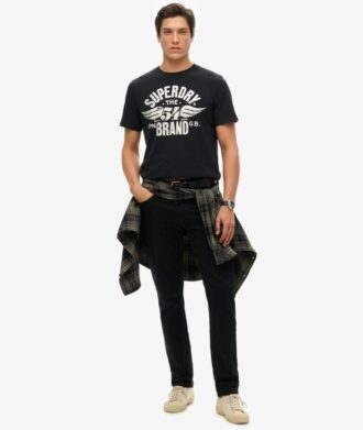 Przerobiony klasyczny T-shirt z nadrukiem