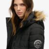 Puffer kurtka Hooded Fuji o średniej długości Puffer kurtka Hooded Fuji o średniej długości