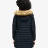 Puffer kurtka Hooded Fuji o średniej długości Puffer kurtka Hooded Fuji o średniej długości