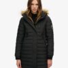 Puffer kurtka Hooded Fuji o średniej długości Puffer kurtka Hooded Fuji o średniej długości