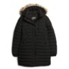 Puffer kurtka Hooded Fuji o średniej długości Puffer kurtka Hooded Fuji o średniej długości
