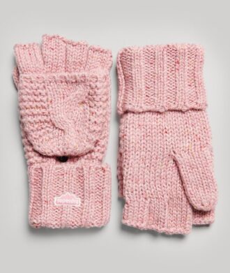 Rękawiczki z dzianiny typu cable knit Rękawiczki z dzianiny typu cable knit