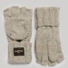 Rękawiczki z dzianiny typu cable knit