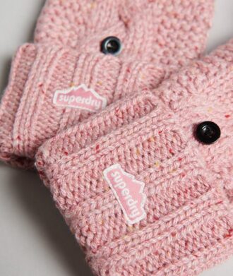 Rękawiczki z dzianiny typu cable knit Rękawiczki z dzianiny typu cable knit