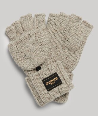 Rękawiczki z dzianiny typu cable knit Rękawiczki z dzianiny typu cable knit