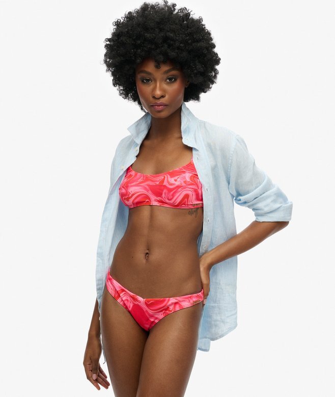 Spodenki bikini z nadrukiem Spodenki bikini z nadrukiem