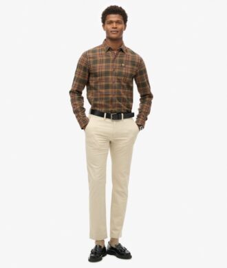 Spodnie chino slim tapered ze streczu Spodnie chino slim tapered ze streczu