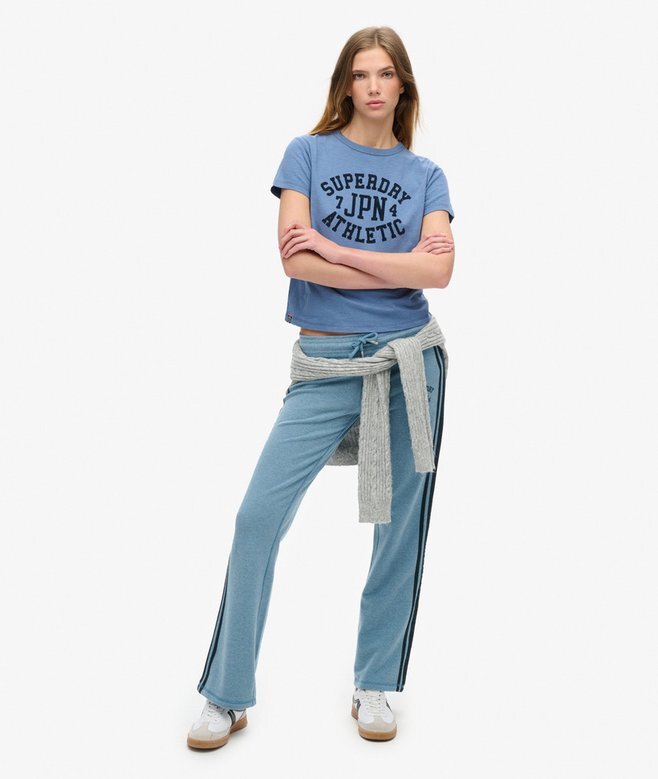 Spodnie dresowe Athletic Essentials Stripe Flare Spodnie dresowe Athletic Essentials Stripe Flare