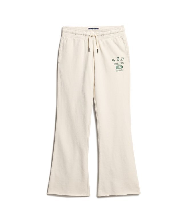 Spodnie dresowe Athletic Essentials z niskim stanem i rozszerzanymi nogawkami Spodnie dresowe Athletic Essentials z niskim stanem i rozszerzanymi nogawkami