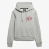 Sportowa bluza z kapturem w metalicznym kolorze Sportowa bluza z kapturem w metalicznym kolorze