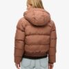 Sportowa kurtka bomberka Puffer z kapturem