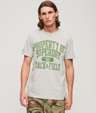 Sportowy T-shirt z nadrukiem College