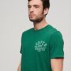 Sportowy T-shirt z nadrukiem College Sportowy T-shirt z nadrukiem College