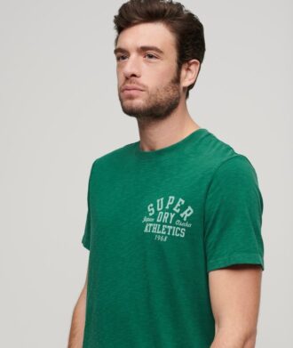 Sportowy T-shirt z nadrukiem College