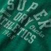 Sportowy T-shirt z nadrukiem College Sportowy T-shirt z nadrukiem College