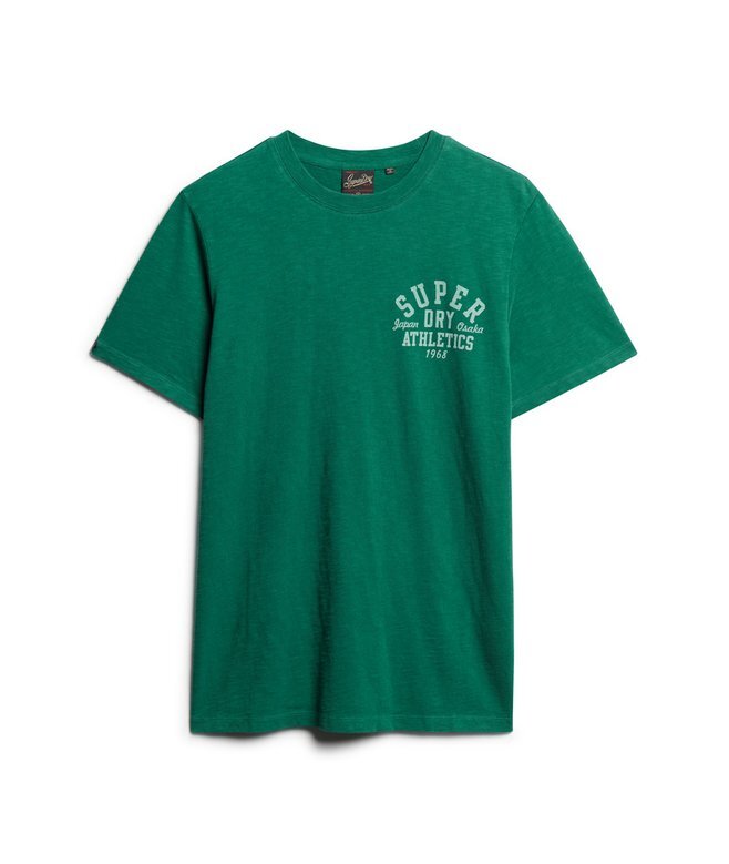 Sportowy T-shirt z nadrukiem College Sportowy T-shirt z nadrukiem College