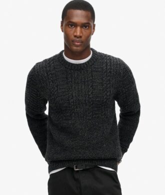 Sweter Jacob z dzianiny typu cable