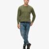 Sweter Jacob z dzianiny typu cable Sweter Jacob z dzianiny typu cable