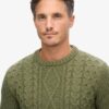 Sweter Jacob z dzianiny typu cable Sweter Jacob z dzianiny typu cable