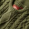 Sweter Jacob z dzianiny typu cable Sweter Jacob z dzianiny typu cable