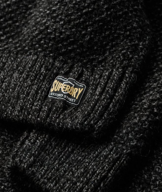 Sweter Jacob z dzianiny typu cable Sweter Jacob z dzianiny typu cable