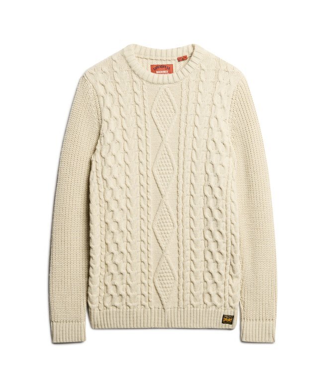 Sweter Jacob z dzianiny typu cable Sweter Jacob z dzianiny typu cable