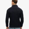 Sweter Jacob z dzianiny typu cable knit z półsuwakiem Sweter Jacob z dzianiny typu cable knit z półsuwakiem