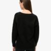 Sweter oversize z dekoltem w serek