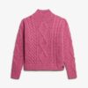 Sweter polo z dzianiny typu Aran Sweter polo z dzianiny typu Aran