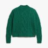 Sweter polo z dzianiny typu Aran Sweter polo z dzianiny typu Aran