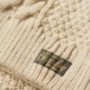 Sweter polo z dzianiny typu Aran Sweter polo z dzianiny typu Aran