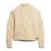 Sweter polo z dzianiny typu Aran Sweter polo z dzianiny typu Aran