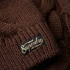 Sweter polo z dzianiny typu chain cable Sweter polo z dzianiny typu chain cable