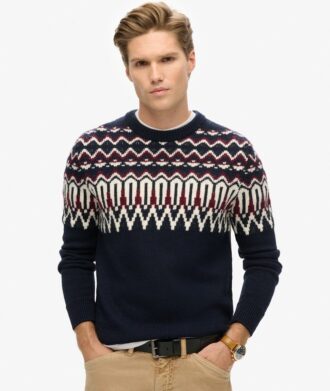 Sweter z dzianiny Fairisle