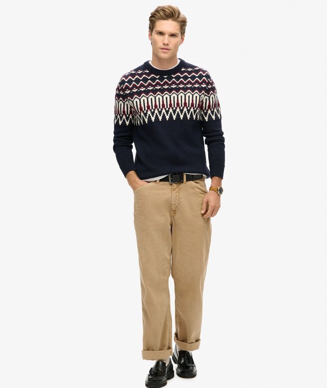 Sweter z dzianiny Fairisle Sweter z dzianiny Fairisle