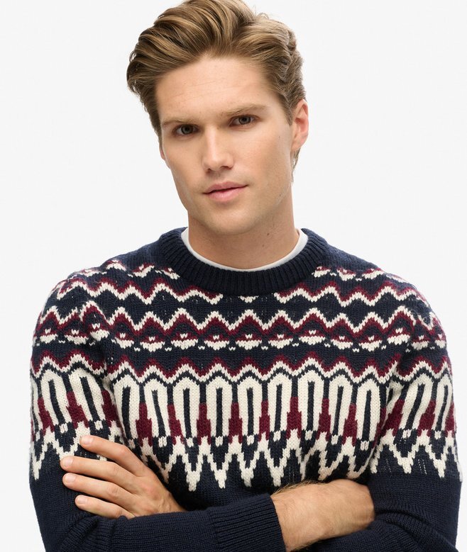 Sweter z dzianiny Fairisle Sweter z dzianiny Fairisle