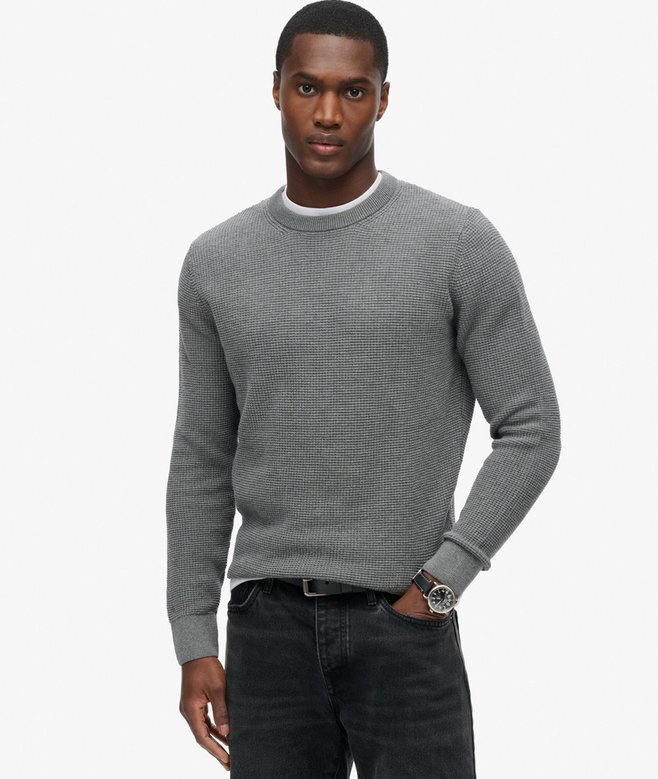 Sweter z dzianiny o fakturze Sweter z dzianiny o fakturze